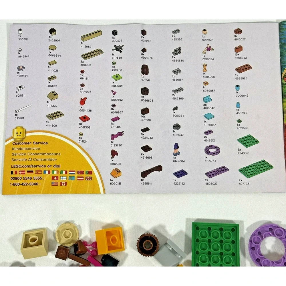 LEGO Friends Archery Range Set 41120 Multi Mia Minifigure Target Hedgehog